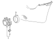 2004 Chevy SSR Fog Light Diagram - 15215441