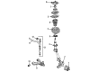 2011 Buick Lucerne Shock Absorber Diagram - 19300024