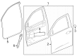 Chevy Colorado Weather Strip Diagram - 84595362