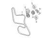 2008 Saturn Aura Drive Belt Diagram - 12634321