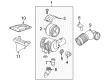 2014 GMC Sierra 3500 HD Air Hose Diagram - 20917396