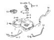 2022 GMC Terrain Fuel Tank Diagram - 84997212