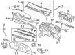 Chevy Volt Dash Panels Diagram - 22937517