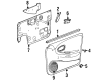 1998 Saturn SL1 Door Seal Diagram - 21171266