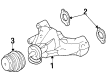 1993 GMC C3500 Water Pump Gasket Diagram - 3860039