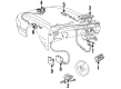 Cadillac Seville Air Bag Sensor Diagram - 16141826