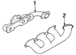 1991 Pontiac Bonneville Exhaust Manifold Diagram - 24501727