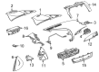 Cadillac CT5 Dash Panel Vent Portion Covers Diagram - 84544864