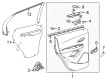 2019 Buick Encore Door Moldings Diagram - 42474614