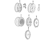 1997 Chevy Lumina Wheel Cover Diagram - 10227993