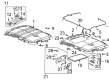 1994 Saturn SL Interior Light Bulb Diagram - 9436750