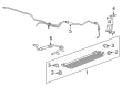 2024 Cadillac CT5 Transmission Oil Cooler Hose Diagram - 84887315