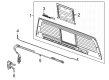 2022 Chevy Silverado 1500 Window Regulator Diagram - 84449399