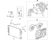 2018 Buick Regal Sportback A/C Condenser Fan Diagram - 84000788