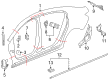 2016 Buick Regal Door Seal Diagram - 13333141