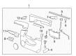 2014 Chevy Captiva Sport Door Handle Diagram - 20983661