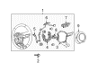 2011 Chevy Camaro Steering Wheel Diagram - 20945271