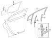 2017 Chevy Cruze Door Seal Diagram - 84406632