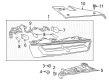 Chevy Camaro Tail Light Diagram - 84136778