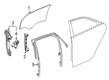 2018 Cadillac CT6 Weather Strip Diagram - 84150964