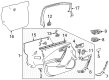 2014 Buick Verano Weather Strip Diagram - 13259947