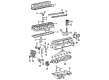 2002 Chevy Trailblazer EXT Valve Cover Gasket Diagram - 89017729