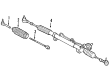 2009 Cadillac STS Hydraulic Hose Diagram - 19206606