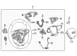 2019 Chevy Malibu Steering Wheel Diagram - 84934703