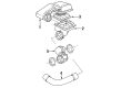 Chevy Beretta Air Intake Coupling Diagram - 24572714