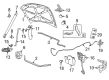 2016 Chevy SS Hood Cable Diagram - 92273973