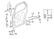 2003 Pontiac Aztek Door Lock Diagram - 16639125