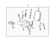 Chevy Silverado 2500 HD Classic Cup Holder Diagram - 88941201