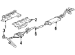 1995 GMC C2500 Exhaust Pipe Diagram - 15629014