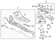 Chevy Spark Center Console Diagram - 42439171