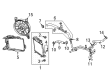 2020 Chevy Corvette Radiator Hose Diagram - 84692114