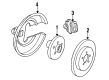 1989 Pontiac Grand Prix Brake Calipers Diagram - 3487818