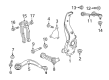 2018 Cadillac CT6 Control Arm Diagram - 22927216