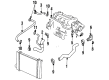 1995 Pontiac Grand Am Cooling Hose Diagram - 22572193