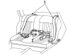 Chevy Beretta Seat Belt Diagram - 12393485