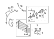 Chevy Aveo5 A/C Compressor Diagram - 95966587