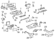 2001 Buick LeSabre Blend Door Actuator Diagram - 89018377