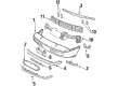 1987 Pontiac Fiero Emblem Diagram - 10040813