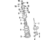 1998 Chevy Metro Coil Spring Insulator Diagram - 91171939