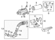 2019 Chevy Express 2500 Air Filter Box Diagram - 23231656