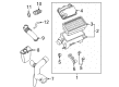 2000 Saturn LW2 MAP Sensor Diagram - 90499610