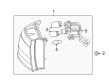 2013 Buick Verano Tail Light Diagram - 22908910