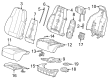 Cadillac LYRIQ Seat Cushion Pad Diagram - 85146671