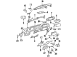 2000 GMC Yukon XL 1500 Automatic Transmission Shifter Diagram - 26075107