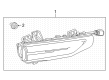 2022 Chevy Bolt EUV Tail Light Diagram - 42779963