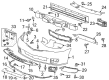 2007 GMC Sierra 1500 Body Mount Hole Plug Diagram - 11589181